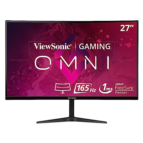 ViewSonic OMNI VX2718 2KPC MHD 27 CURVE QHD 1ms 165Hz
