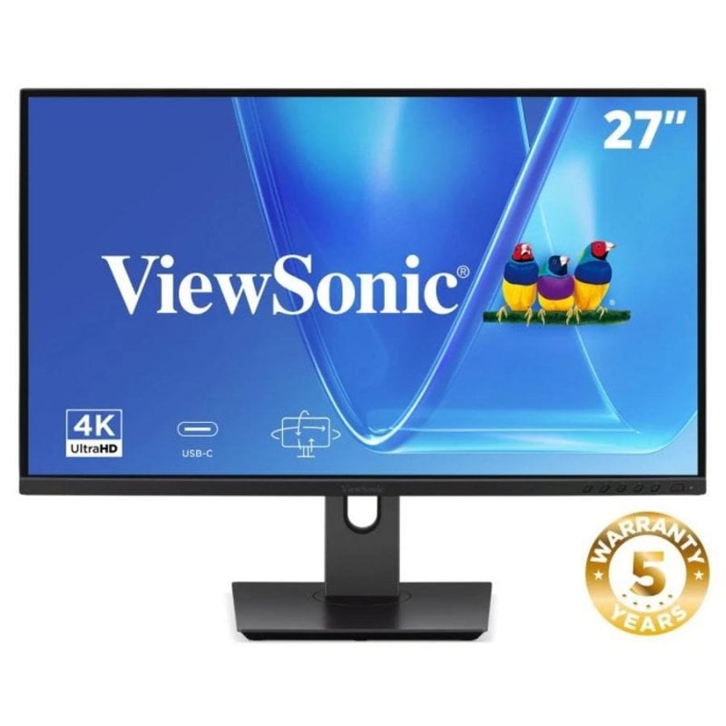 Viewsonic Écran PC Viewsonic VG2719U-4K 27 UltraHD 4K 60Hz IPS HDR10 Hauteur réglable