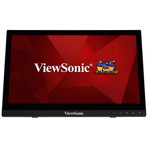 Viewsonic Viewsonic TD1630 3 A�cran plat de PC 39,6 cm 15 6  1366 x 768 pixels HD LCD A�cran tactile Multi utilisateur Black