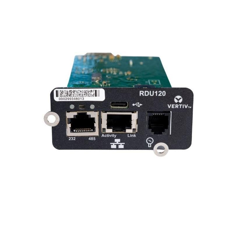 vertiv Carte Réseau Vertiv Liebert IntelliSlot RDU120 Ethernet 1000 Mbit s USB