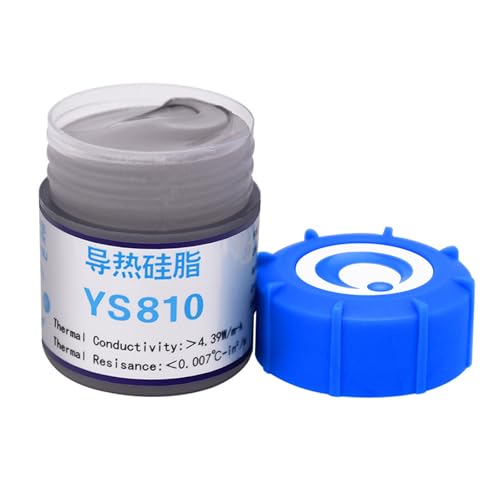 VlHpnpe Pâtes conductrices thermiques professionnelles pour matériel PC 4,98 W m · K Efficacité des matériaux électroniques non corrosifs Graisses thermiques sûres