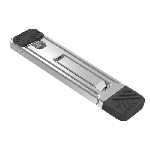 ZEPFJHE Aluminium Portable Plimable Liptop Refroidissement Invisible Mélanges Refroidissement Réglables Prise en L'ordinateur Portable en Aluminium