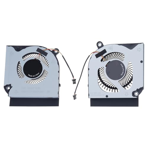 KieTeiiK Ventilateur de processeur et ventilateur de processeur graphique de remplacement pour 300 PH315-52 PH317-53 Ordinateur de jeu d'ordinateur portable CPU GPU Cooling