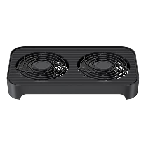 Fentency Support de refroidissement empilable pour ordinateur avec haute vitesse de 14 cm pour système de refroidissement de routeur alimenté par USB