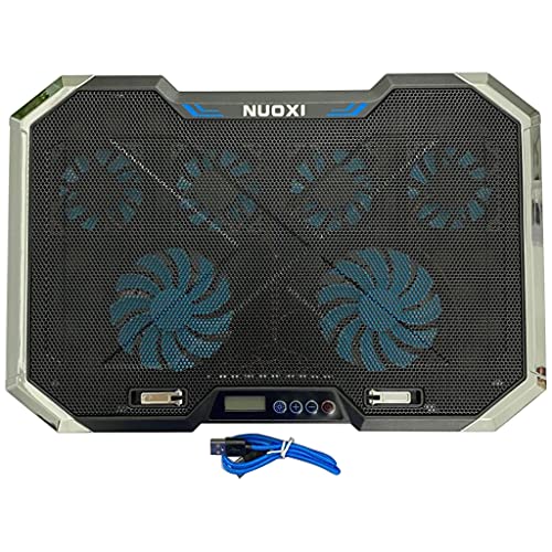 De Refroidissement pour Ordinateur Portable, 6 Ventilateurs, radiateur lumière LED RGB, Jeu d ' Ordinateur, Refroidissement Silencieux, de Base de Levage