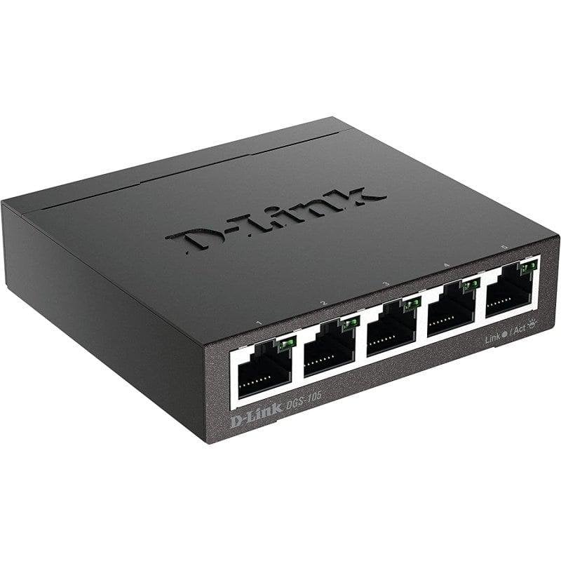 D-Link Switch 5 Ports Gigabit D-Link DGS-105