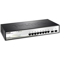 D-Link D-Link DGS-1210-10 Switch Smart 8 Puertos Gigabit 2 Puertos SFP