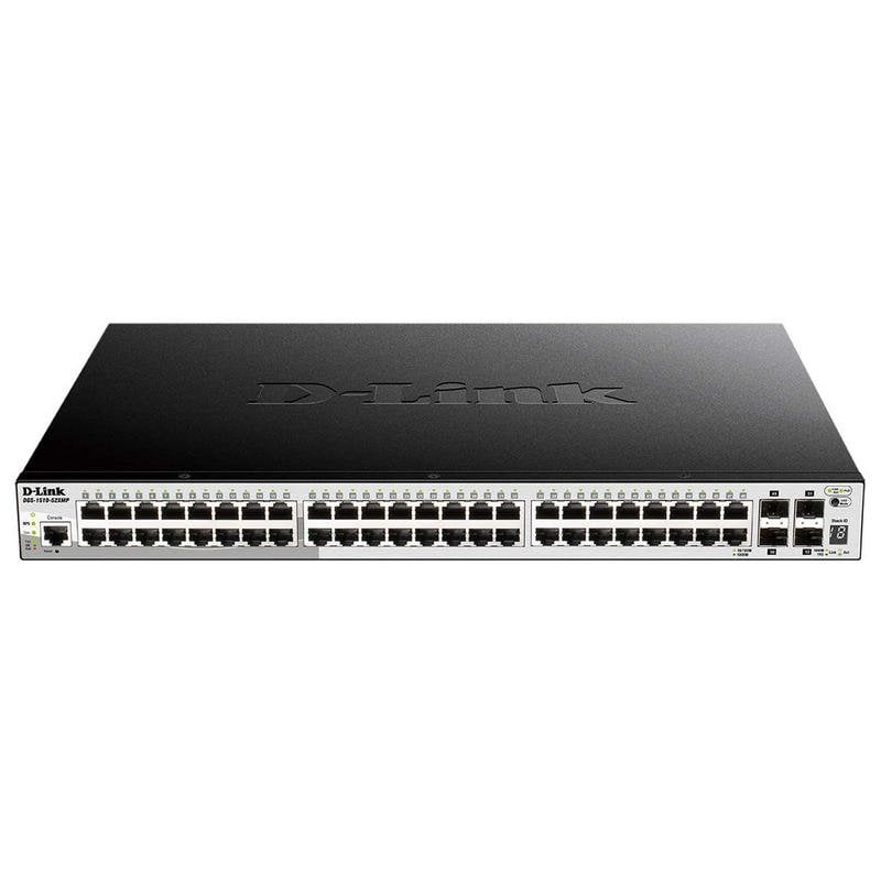 D-Link Switch administrable D-Link DGS-1510-52XMP 48 ports PoE Gigabit 4 ports SFP 10G