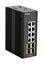 D-Link Switch industriel administrable D-Link DIS-300G-12SW 8 ports Gigabit 4 ports SFP