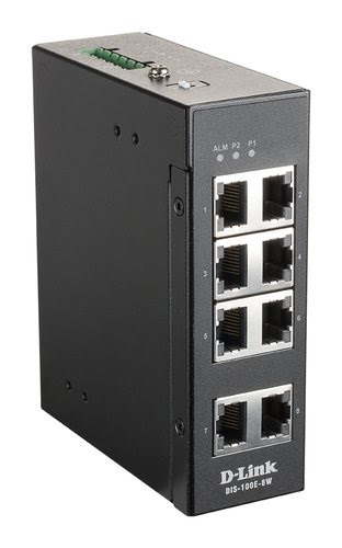 D-Link D-Link DIS-100E-8W Switch non géré 8 ports 10 100
