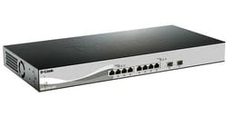 D-Link Commutateur Ethernet 8x10G D-Link DXS-1210-10TS 2xSFP géré L2 L3 Rack 1U VLAN Sécurité