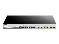 D-Link D-Link DXS 1210-12TC - commutateur - 12 ports - intelligent - Montable sur rack