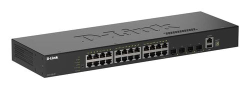 D-Link Switch D-LINK DGS-1530-28 E 24 ports Gigabit 4 SFP Rackable L2 Géré