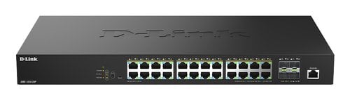 D-Link D-Link DMS-1250-28P E Switch Géré L2 2.5G Ethernet PoE 24x RJ-45 4x SFP Rack