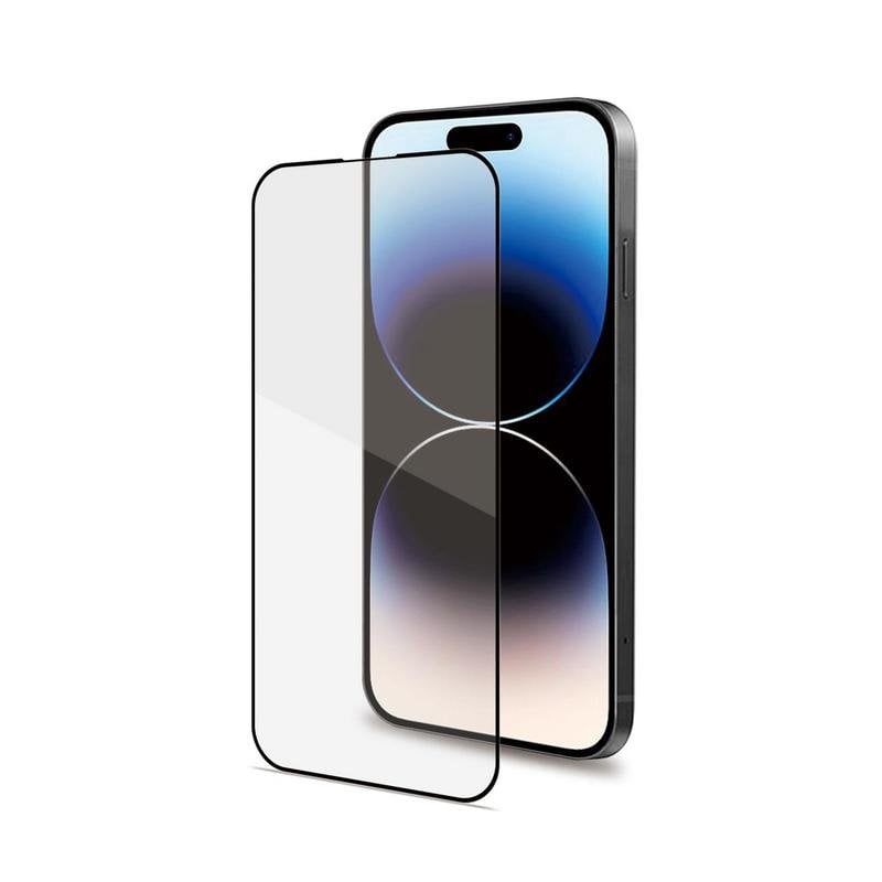 Celly Protector de écran Celly FULLGLASS1054BK pour Apple iPhone 15 Pro