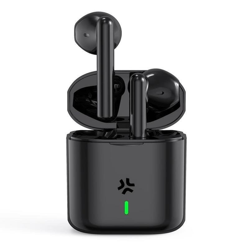 Celly Auriculares Celly Pulsesound sans fil Bluetooth pour appels et musique, contrôle tactile, Black