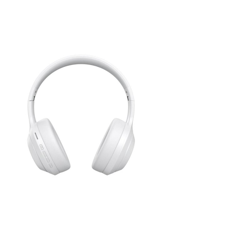 Celly Casque Celly WAVEBEATWH sans fil Bluetooth pour appels et musique, boutons de contrôle, White
