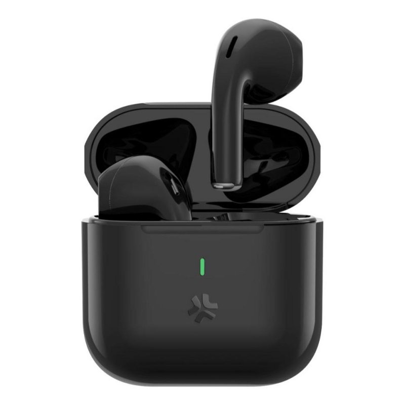 Celly Auriculaires Celly COMPACTBK sans fil Bluetooth pour appels et musique, noirs
