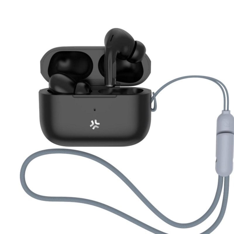 Celly Auriculaires HARMONY Celly Intra-auriculaires Black Active Noise Cancelling
