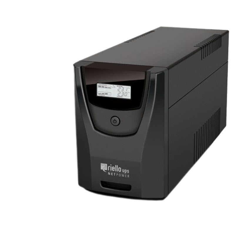 riello Sai Riello 1 kVA 600 W Compact Plomb Acide Batterie AVR USB LCD Protection contre les surtensions