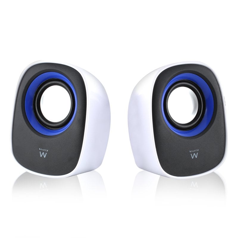 ewent EW3513 haut-parleur 1-voie Black, Blue, White Avec fil 5 W