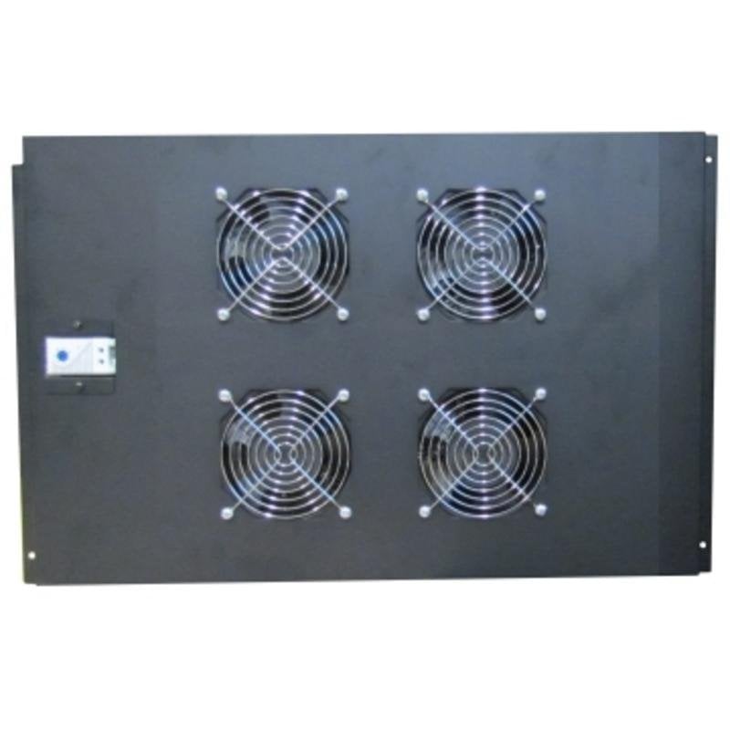 wp Unité de Ventilation WP WPN-ACS-N080-4 pour Rack 800mm avec 4 Ventilateurs et Thermostat
