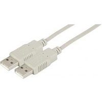 Cable USB2.0 A Male - USB A Male 1m
