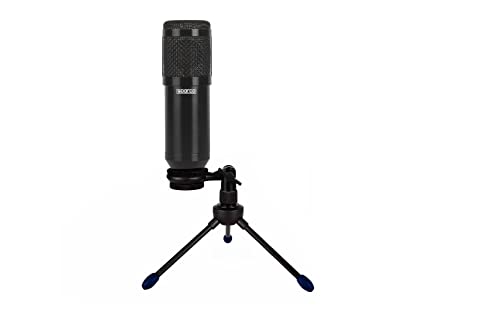 Celly, Microphone Streaming Star, ligne Sparco, microphone PC avec filtre anti-vent, idéal pour les jeux en ligne avec support d'inclinaison réglable, 20 Hz - 20 kHz, motif cardioïde, câble USB de 1,5