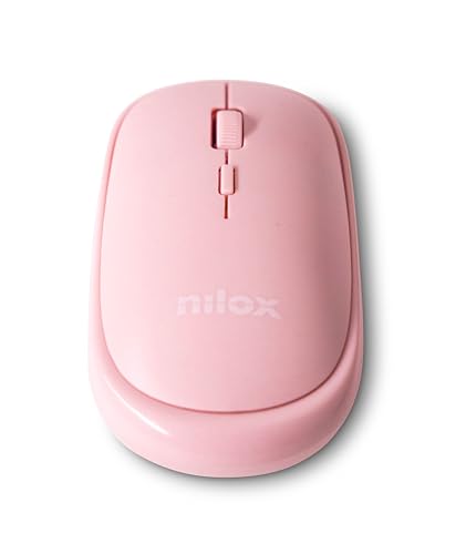 Nilox Souris sans Fil Pink