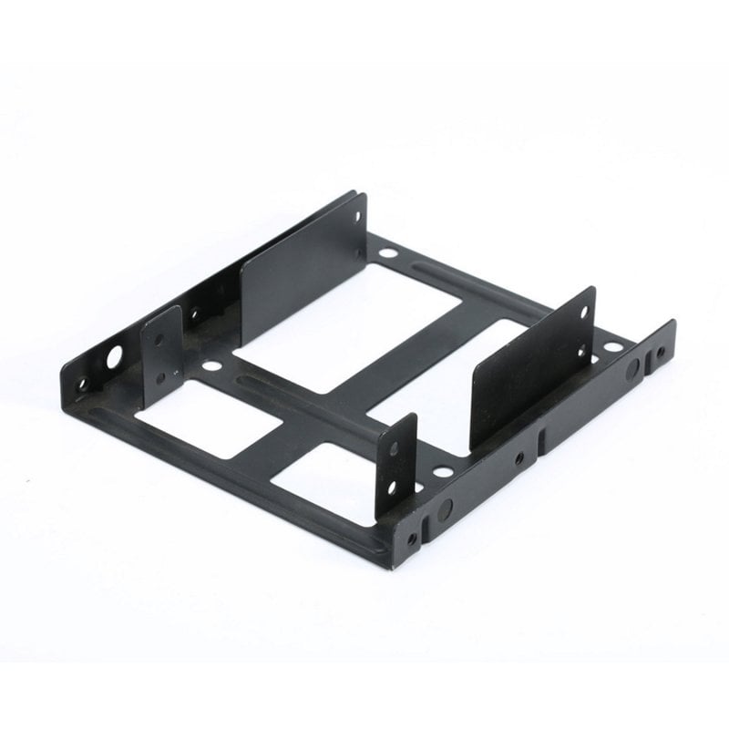 ewent Support de montage Ewent EW7006 pour deux disques durs SSD 2,5″ dans une baie 3,5″, Black