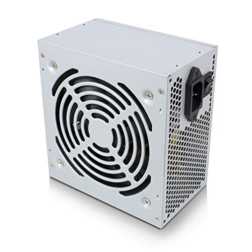 Ewent Alimentation PC 500 W ATX 2.31, Ventilateur Silencieux 120 mm, 3 SATA, 3 Molex, Connecteur 20 4 Broches, Protections Surtension, Surintensité, Court-Circuit et Surcharge
