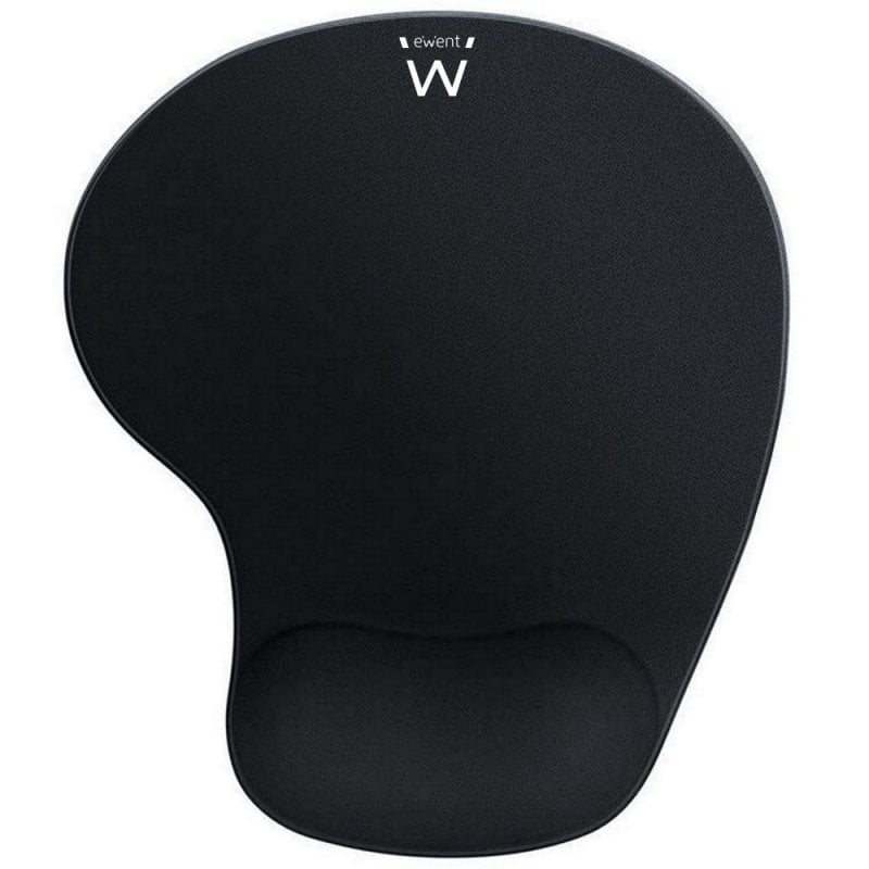ewent Tapis de souris gel Ewent avec repose-poignet Black
