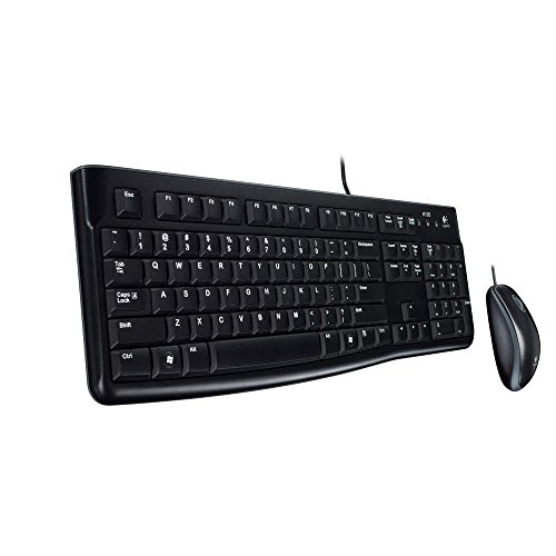 Logitech MK120 Combo Clavier et Souris Filaire pour Windows
