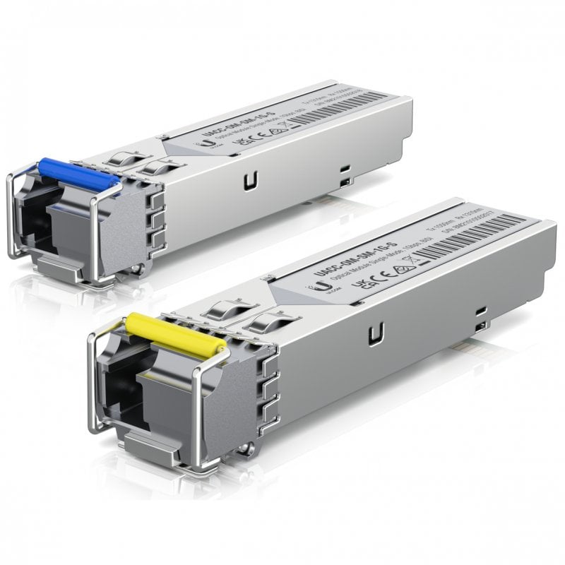 Ubiquiti Module SFP Ubiquiti UACC-OM-SM-1G-S-2 Mode Mono 3Km