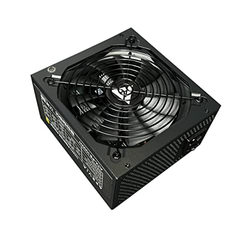 Apevia ATX-PR1000W PCIe 5.0 ATX 3.0 Ready Prestige 1000W 80 Gold Certified, Gen 5 12VHPWR GPU Connector, Active PFC ATX Gaming Power Supply