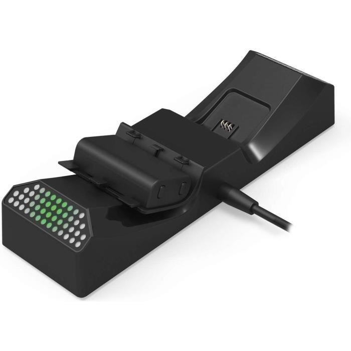 Station de charge duo - Manettes Xbox Series X S et Xbox One - Hori - Black