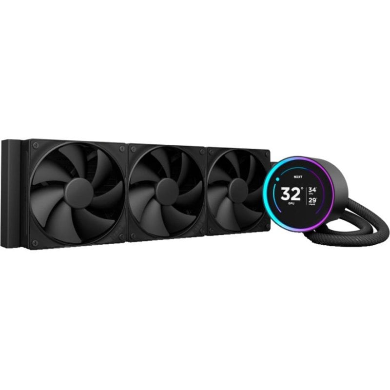 Nzxt Kit de refroidissement liquide NZXT Kraken Elite 360 avec écran IPS 360 mm, Black