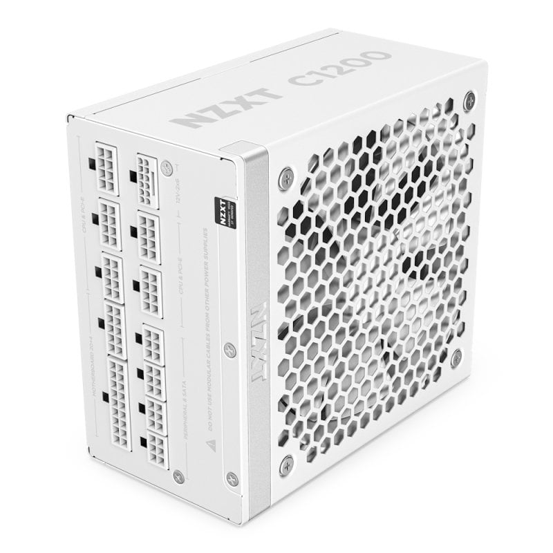 Nzxt C1200 Gold ATX 3.1 PCIe 5.1 1200 W 80 Plus Gold Modulaire White