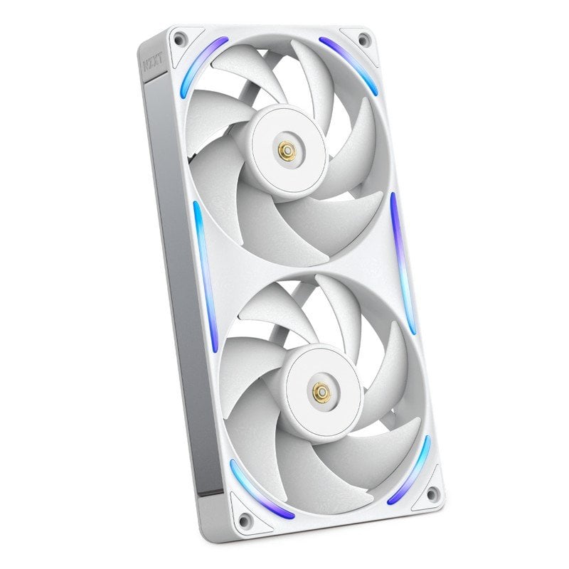 Nzxt Ventilateur supplémentaire NZXT F240X 240mm 3100RPM RGB White double 12cm PWM