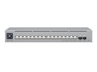 Ubiquiti Switch Ubiquiti USW-Pro-Max-16-PoE 16x Gigabit 2x SFP L3 Rack PoE 30W Acero