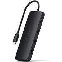 HUB USB-C 4 en 1 AVEC EMPLACEMENT POUR SSD NOIR