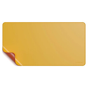 SATECHI Eco Leather Deskmate Dual Sided Yellow Orange
