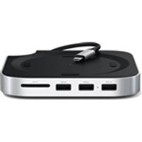 Support Hub pour Mac Mini M4 avec boitier SSD Silver
