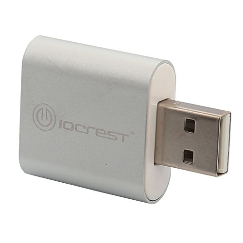 IOCrest Adaptateur Audio stereo USB en Aluminium

