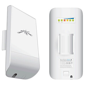 Ubiquiti Point d'accès Ubiquiti NanoStation M5 Loco - 150 Mbit s, 5 GHz, PoE, antenne 13 dBi
