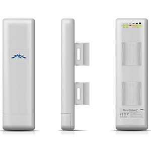 Ubiquiti Réseaux Ubiquiti NSM2 NanoStation M2 2,4 GHz 11 dBi 630 mW