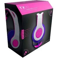 Casque filaire stereo Gaming Gioteck TX30 pour Nintendo Switch PS5 PS4 Xbox Series et Xbox One Rose
