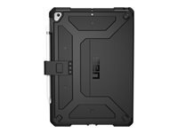 Urban Armor Gear UAG Case for iPad 10.2-in (9 8 7 Gen, 2021 2020 2019) - Metropolis Black - coque de protection pour tablette