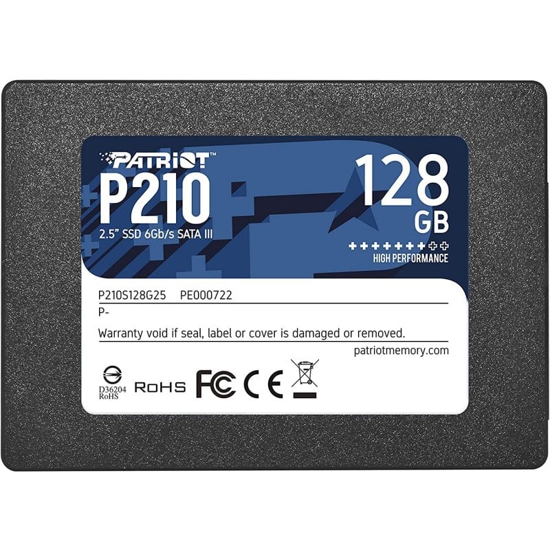 Patriot P210 2,5 SSD 128 Go SATA 3