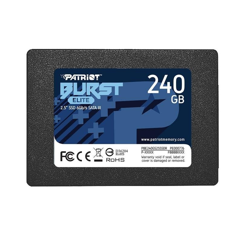 Patriot Disque Dur Patriot Burst Elite 240GB SSD 2.5 450MB s SATA III